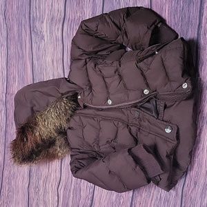 BABY GAP  brown winter coat